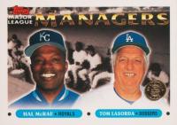 1993 Topps #507 Hal McRae/Tommy Lasorda Colorado Rockies Inaugural Baseball Card