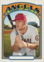 2021 Topps Heritage #169 Mike Trout Error Baseball Card
