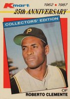 1987 K-Mart #2 Roberto Clemente Baseball Card