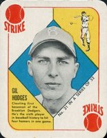 1951 Topps Red Backs #31 Gil Hodges Baseball Card