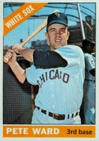 1966 Topps #25 Pete Ward Baseball Card