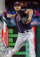 2020 Topps #180 Max Scherzer Baseball Card