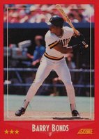 1988 Score Glossy #265 Barry Bonds Baseball Card