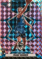 2021 Panini Mosaic #267 Franz Wagner Purple Mosaic Basketball Card