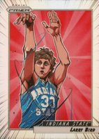 2022 Panini Prizm Draft Picks Manga #MANLB Larry Bird Basketball Card