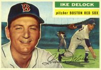 1956 Topps #284 Ike Delock Baseball Card