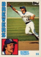 1984 Topps Tiffany #10 Robin Yount Baseball Card