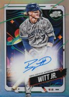 2024 Topps Chrome Cosmic Cosmic Chrome Autographs #BWI Bobby Witt Jr. Baseball Card