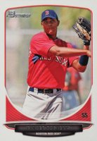 2013 Bowman Draft Picks & Prospects Top Prospects #TP-40 Xander Bogaerts Baseball Card