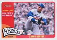 2014 Topps Heritage Baseball Flashbacks #BF-SK Sandy Koufax Baseball Card