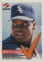 1995 Summit #194 Frank Thomas Checklist #1 Baseball Card