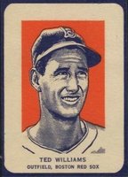 1952 Wheaties # Ted Williams Portrait Baseball Card