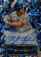 2024 Bowman Sapphire Edition Sapphire Selections Autographs #WL Wyatt Langford Baseball Card