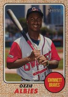 2017 Topps Heritage Minor League #103 Ozzie Albies Baseball Card