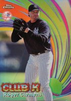 1999 Topps Chrome All-Etch #AE25 Roger Clemens Refractor Baseball Card
