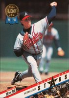 1993 Leaf Gold All-Stars #18 Jim Abbott/Tom Glavine Baseball Card