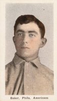 1910 Sporting Life # Frank Baker Black Back Baseball Card
