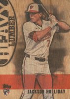 2024 Topps Heavy Lumber #HL51 Jackson Holliday Update Baseball Card