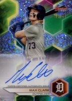 2023 Bowman's Best Best of 2023 Autographs #B23MC Max Clark Mini Diamond Baseball Card