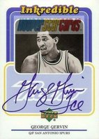 1999 Upper Deck Retro Inkredible #GG George Gervin Basketball Card