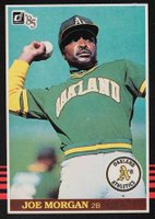 1985 Donruss #584 Joe Morgan Baseball Card