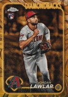 2024 Topps Gilded Collection #149 Jordan Lawlar Gold Wave Baseball Card