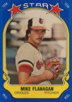 1981 Fleer Star Stickers #56 Mike Flanagan Baseball Card