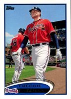 2012 Topps Mini #215 Freddie Freeman Baseball Card