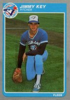 1985 Fleer #110 Jimmy Key Baseball Card