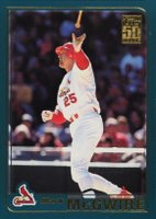 2001 Topps #50 Mark McGwire Employee Set Baseball Card