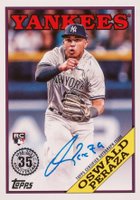 2023 Topps 1988 Topps Baseball Autographs #88BAOP Oswald Peraza Series 2 Baseball Card