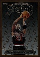 1996 Finest #50 Michael Jordan Basketball Card
