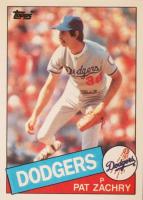 1985 Topps Tiffany #57 Pat Zachry Baseball Card