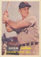 1957 Topps #23 Sherman Lollar Baseball Card