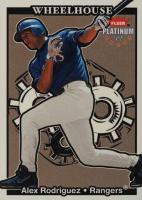 2002 Fleer Platinum Wheelhouse #18 Alex Rodriguez Baseball Card