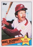 1985 Topps Tiffany #714 Mike Schmidt Baseball Card