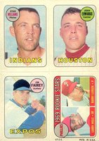 1969 Topps 4 in 1's # Edwards/Fairey/Phil. Rookies/Williams Baseball Card