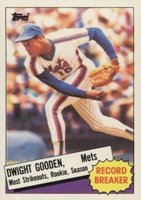 1985 Topps Tiffany #3 Dwight Gooden Baseball Card