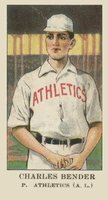 1909 American Caramel #4 Chief Bender Baseball Card