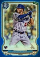 2020 Topps Gypsy Queen Gypsy Queen Chrome Box Toppers #174 Gavin Lux Blue Refractor Baseball Card