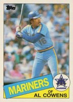 1985 Topps #224 Al Cowens Baseball Card