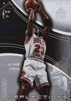 2003 Upper Deck Triple Dimensions Reflections  #5 Michael Jordan Basketball Card