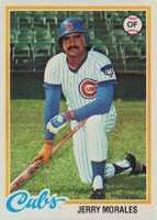 1978 Topps #175 Jerry Morales Baseball Card