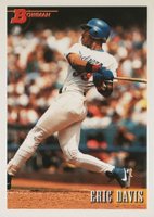 1993 Bowman #450 Eric Davis Baseball Card
