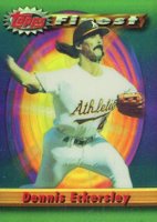 1994 Finest #206 Dennis Eckersley Refractor Baseball Card