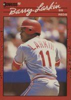 1990 Donruss #71 Barry Larkin Baseball Card