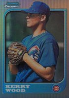 1997 Bowman Chrome #183 Kerry Wood Refractor Baseball Card