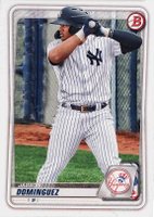 2020 Bowman Draft #BD151 Jasson Dominguez Baseball Card