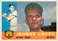 1960 Topps #171 Johnny Groth Baseball Card