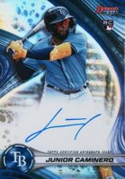 2024 Bowman's Best Best of 2024 Autographs #B24JCA Junior Caminero Refractor Baseball Card